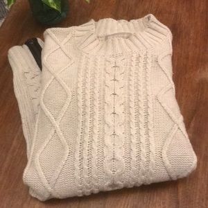 Banana Republic cable knit sweater